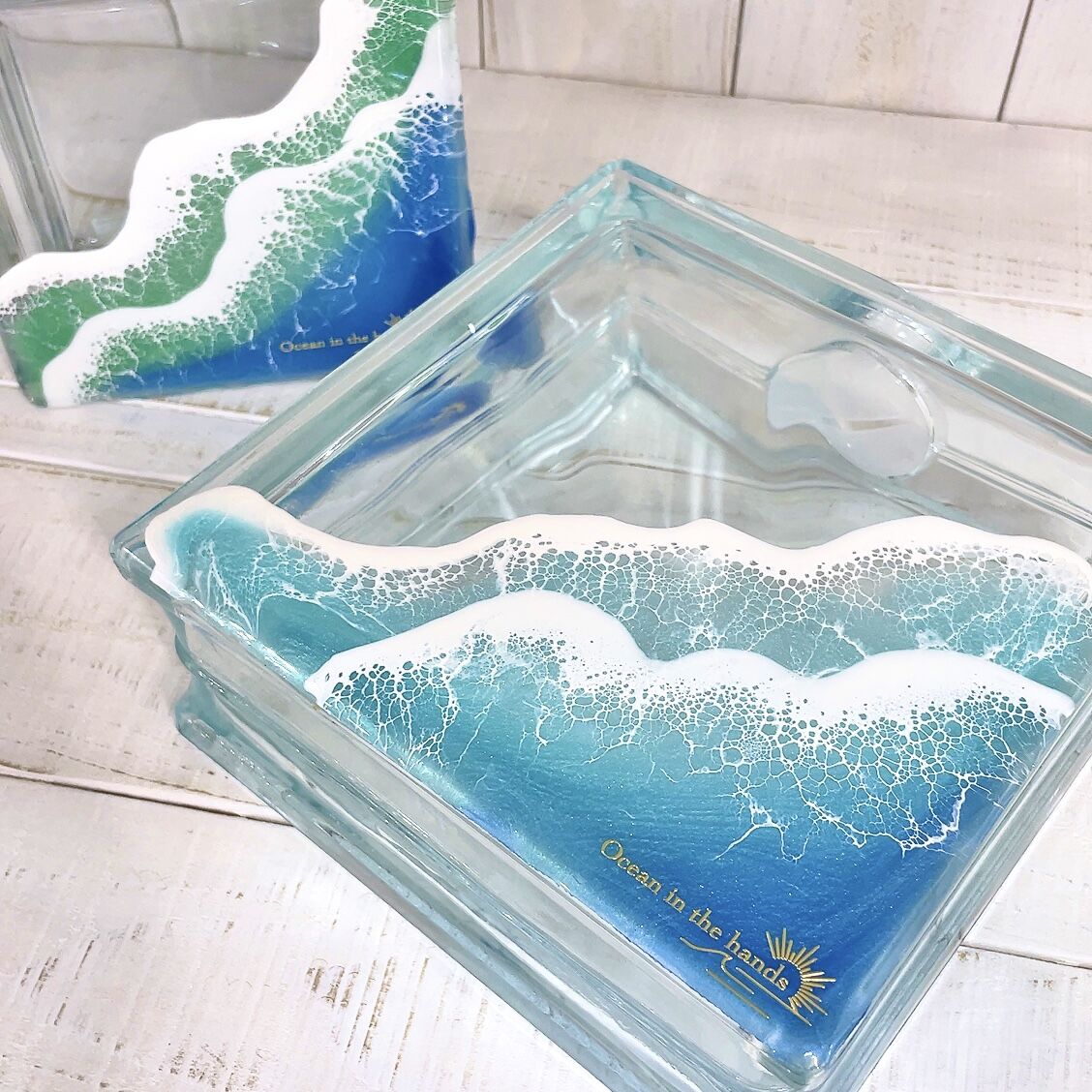 海のフラワーベース Msize | Ocean in the hands®︎