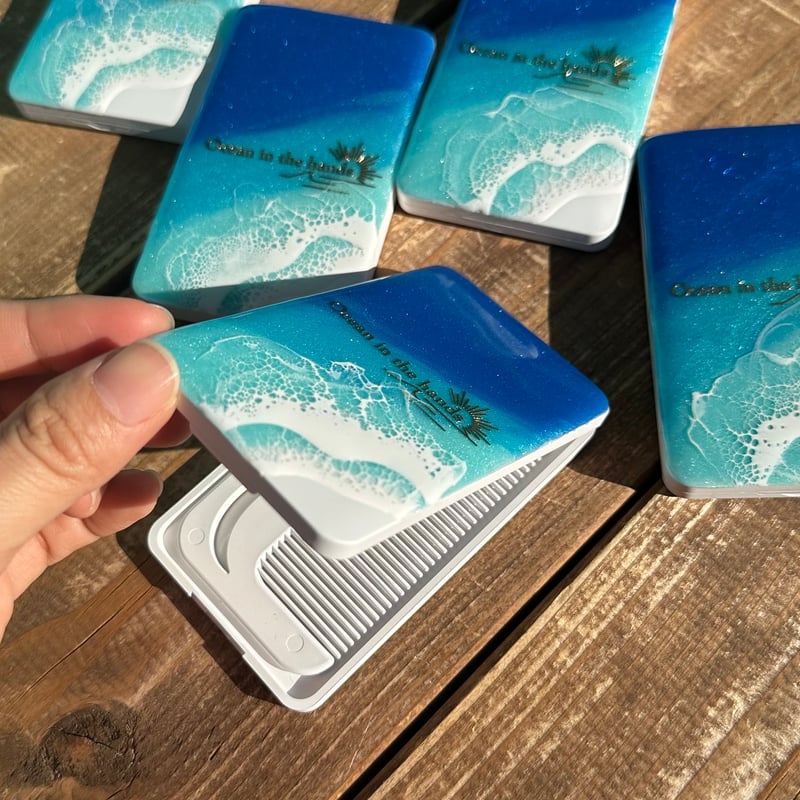 宝石の国 57mm 缶ミラー 5種セット コンプリート コンパクトミラー コーム付き | Ocean in the hands®︎