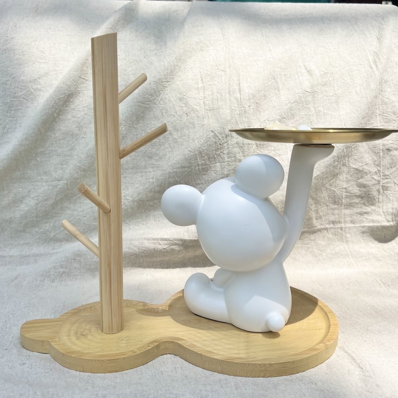 ホワイトベア 小物入れ スタンド付き | Ocean in the hands®︎