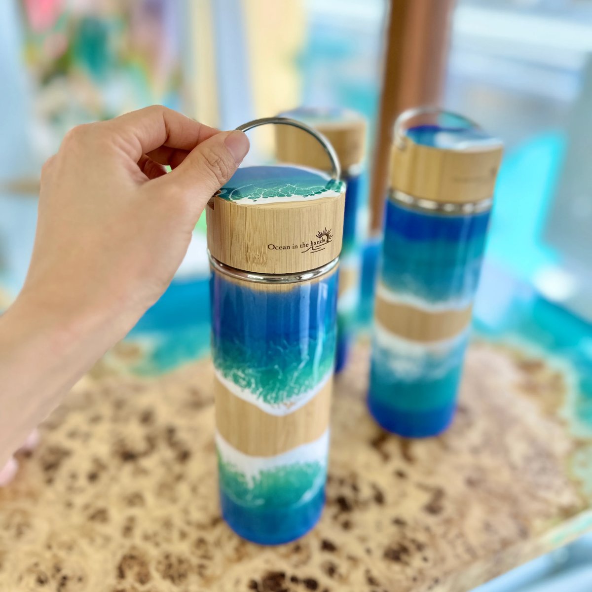 オーシャンバンブーボトル | Ocean in the hands®︎