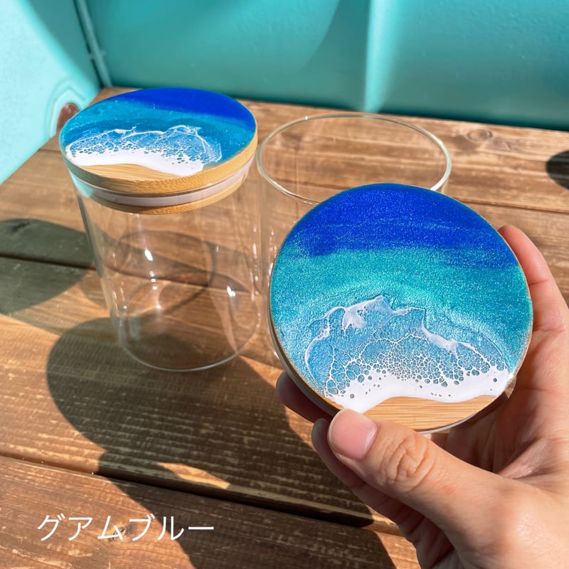 海のキャニスター Mサイズ 2個セット | Ocean in the hands®︎