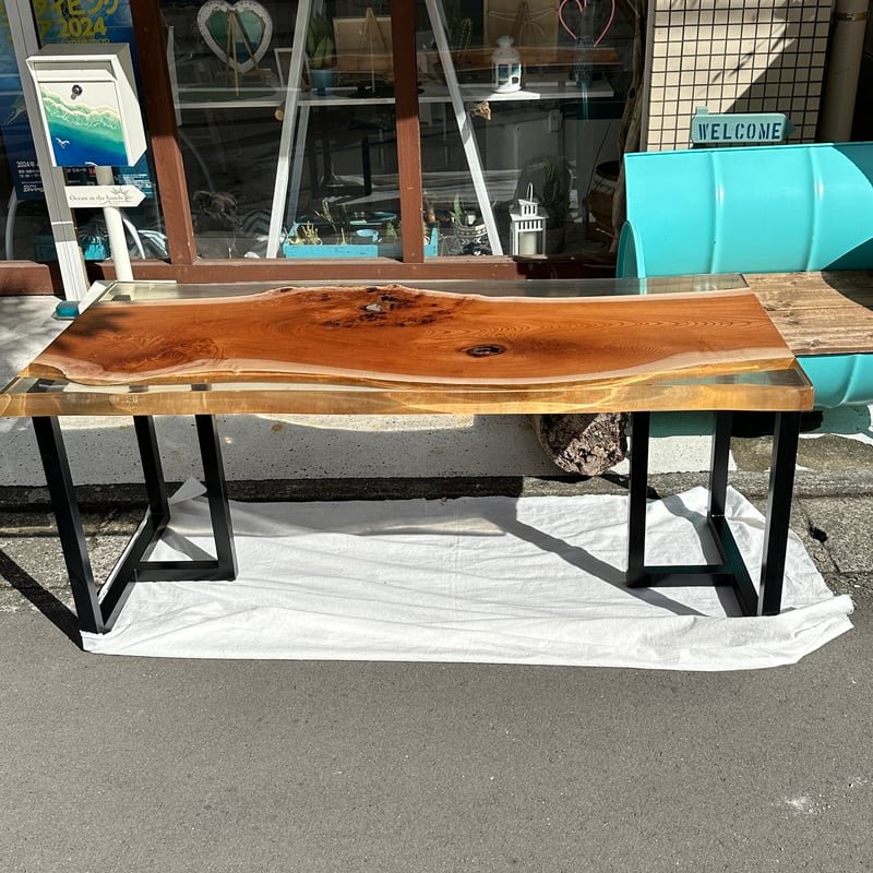 樹齢300年の欅レジンテーブル※お問い合わせ商品 | Ocean in the 樹齢300年の欅レジンテーブル※お問い合わせ商品 | Ocean in the