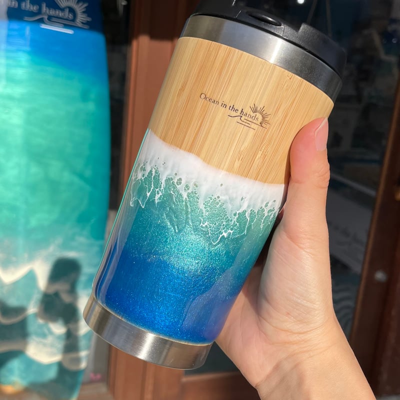 オーシャンステンレスタンブラー バンブー | Ocean in the hands®︎