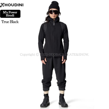 HOUDINI M's Power Houdi True Black
