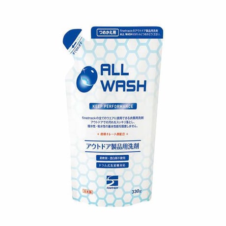finetrack ファイントラック オールウォッシュ詰め替えパック FCG0103