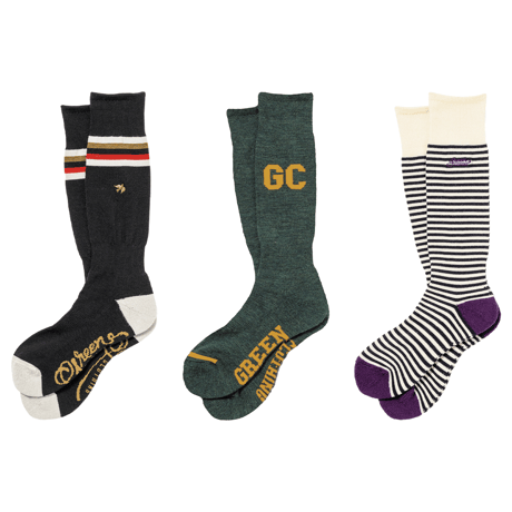 早期予約 26-27 GREEN CLOTHING MERINO SOCKS
