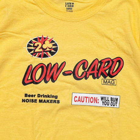 Lowcard POP ITS S/S Tee gold