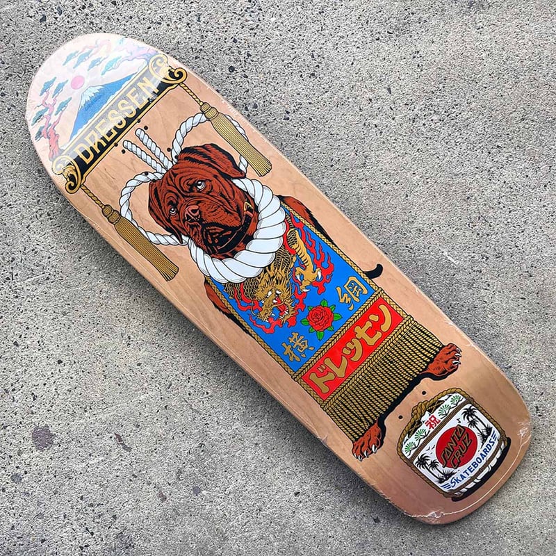 Santacruz Dressen Sumo Dog 9.3 | ODDBALL SKATE&