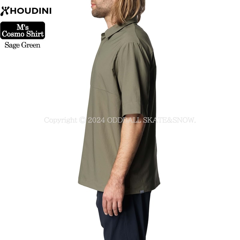 HOUDINI M’s Cosmo Shirt Ms-Cosmo-Shirt_Foggy-