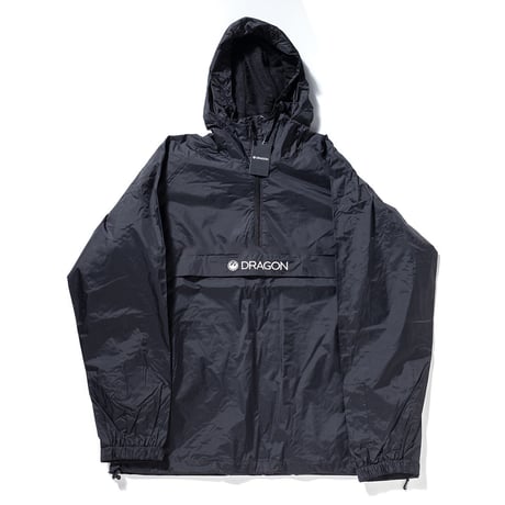 DRAGON ANORAK RAGLAN Black