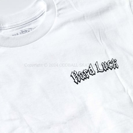 HARD LUCK TEQUILA S/S TEE white