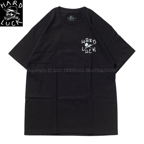 HARD LUCK Rose & Dagger S/S TEE black