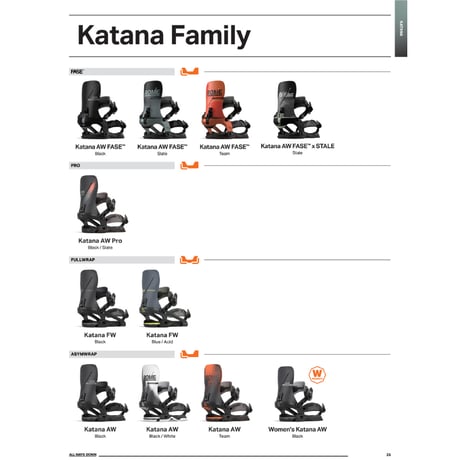 早期予約 25-26 ROME SNOWBOARDS WOMEN'S KATANA AW