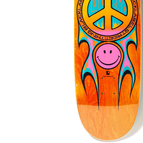 BLACK LABEL LUCERO STREET THING CUSTOM SHAPE 9.5 orange