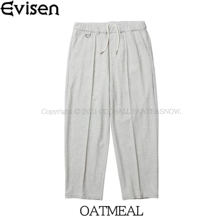 EVISEN SKATEBOARDS WOOL PINTUCK TRACK PANTS