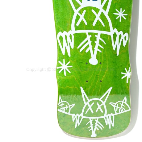 DOG TOWN SKATEBOARDS RAT FACE 2 green 10.0