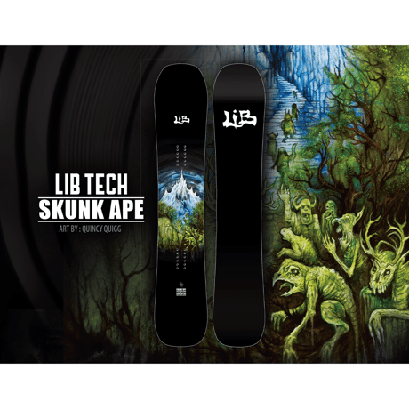 早期予約 25-26 正規品 LIBTECH SKUNK APE CAMBER