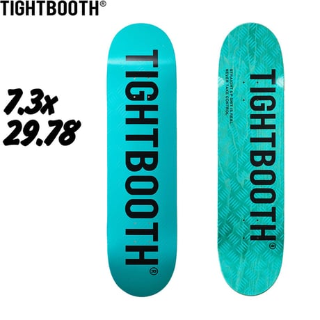 TIGHTBOOTH CP LOGO GREEN DEEP CONCAVE 7.3