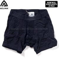ACLIMA WarmWool Boxer Men's Jet Black
