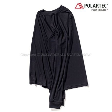 AFTERGLOW PD BASIC L/S T-SHIRTS BLACK