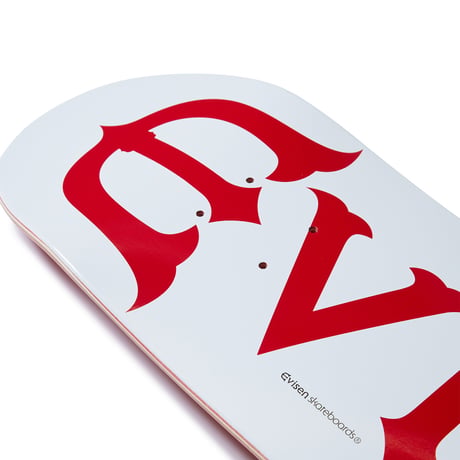 EVISEN SKATEBOARDS EVI-LOGO WHITE MELLOW CONCAVE