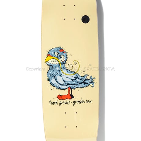 ANTI HERO SKATEBOARDS GERWER PIGEON VISION BY LOU BARBERIO 8.75