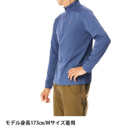 finetrack ファイントラック メンズ ドラウトタフジップネック FMM1411