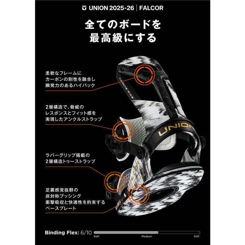 早期予約 25-26 UNION BINDINGS FALCOR | ODDBALL SKAT 早期予約 25-26 UNION BINDINGS FALCOR | ODDBALL SKAT