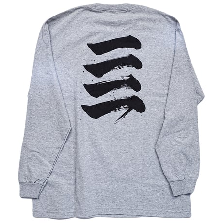 ODDBALL SKATE&SNOW 一一一一 L/S TEE grey
