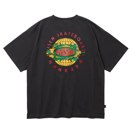 EVISEN SKATEBOARDS WORLD LOGO TEE 26SS-T09