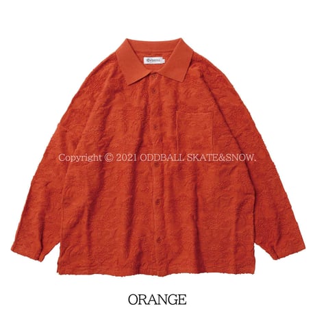 EVISEN SKATEBOARDS BLOSSOM EMBOSS JACQUARD SHIRT
