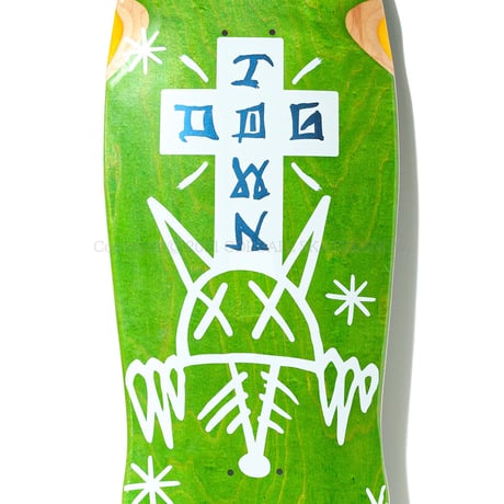 DOG TOWN SKATEBOARDS RAT FACE 2 green 10.0