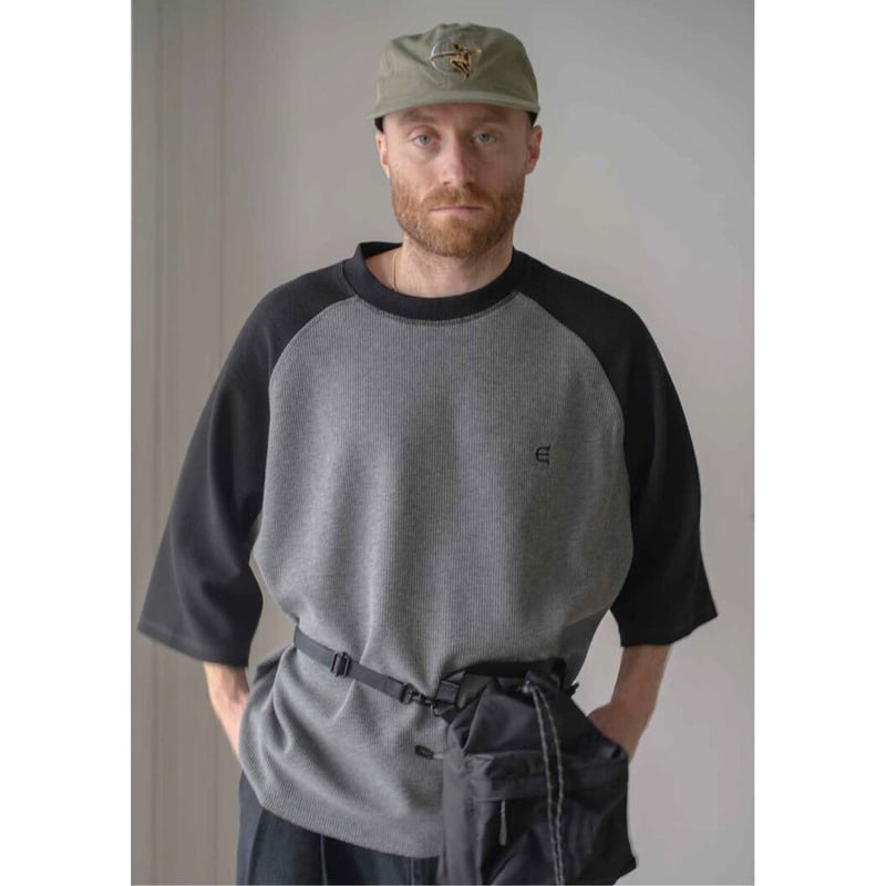 EVISEN RAGLAN TOP えびせん ゑ 七分袖 ラグラン XL Evisen Skateboards EVISEN THERMAL RAGLAN TOP えびせん ゑ 七