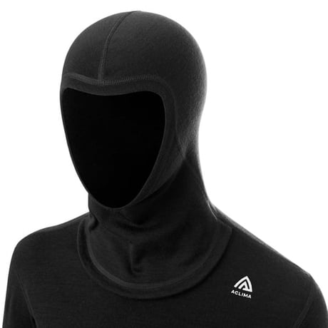 ACLIMA WARMWOOL HOOD SWEATER V2 Jet Black