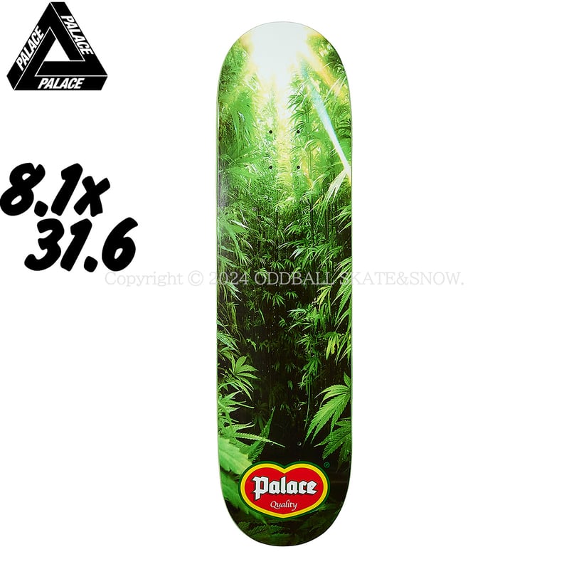 パレス スケボー デッキ 8.1インチ PALACE QUALITY 8.1 | ODDBAL パレス スケボー デッキ 8.1インチ PALACE QUALITY 8.1 | ODDBAL