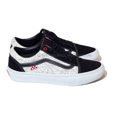 VANS SKATE OLD SKOOL BLACK WIDOW SPIDER Black/White/Red VN0A5FCBBWT