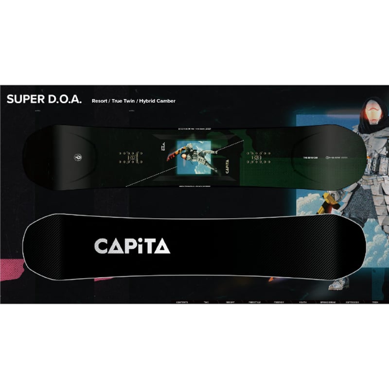 早期予約 25-26 CAPITA SNOWBOARDS SUPER D.O.A | ODDB 早期予約 25-26 CAPITA SNOWBOARDS SUPER D.O.A | ODDB