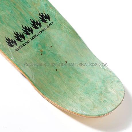 Black Label Skateboards Elijah Akerley FIRE BREWED 9.0 Egg