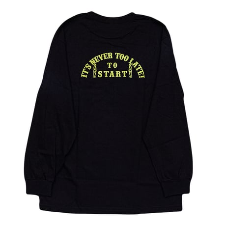 ODDBALL SKATE&SNOW TO START L/S TEE black