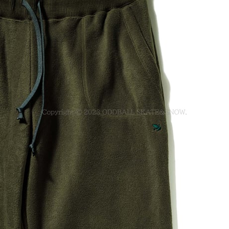 23-24 GREEN CLOTHING FLEECE PANTS Olive