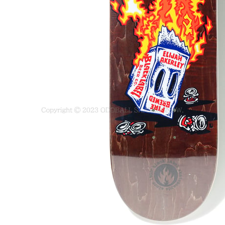 Black Label Skateboards Elijah Akerley FIRE BREWED 8.5