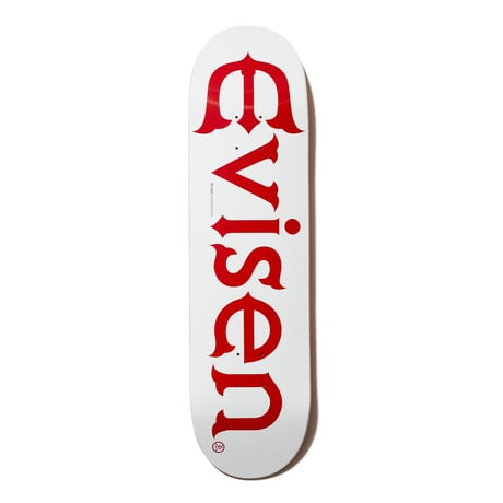 EVISEN SKATEBOARDS EVI-LOGO WHITE MELLOW CONCAVE