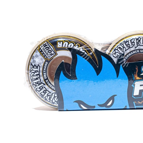 SPITFIRE WHEEL F4 CONICAL YELLOW PRINT 99DU