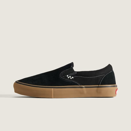 VANS SKATE SLIP-ON BLACK/GUM/WHITE VN000EG5B9K