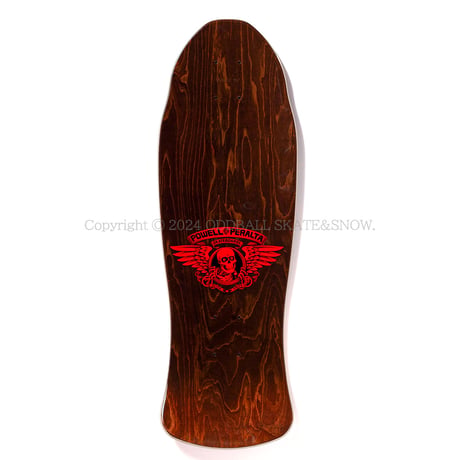 POWELL PERALTA CAB STREET RED BROWN 9.625