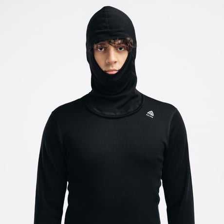 ACLIMA WARMWOOL HOOD SWEATER V2 Jet Black