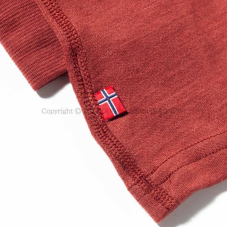 ACLIMA WarmWool Granddad Shirt Spiced Apple MEN'S