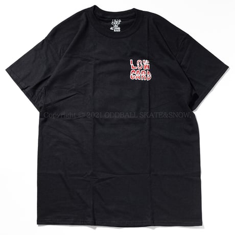 Lowcard LEATHER FAEC S/S TEE black