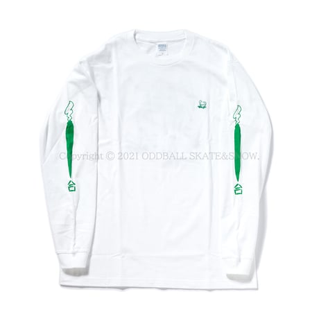 POSSESSED SHOE CO USUIMIDORI L/S TEE White