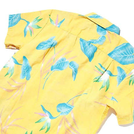 BRIXTON CHARTER PRINT S/S WOVEN yellow